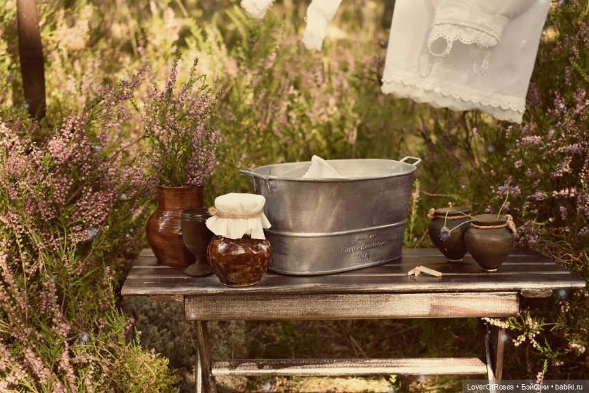 Девушка в лавандовых полях