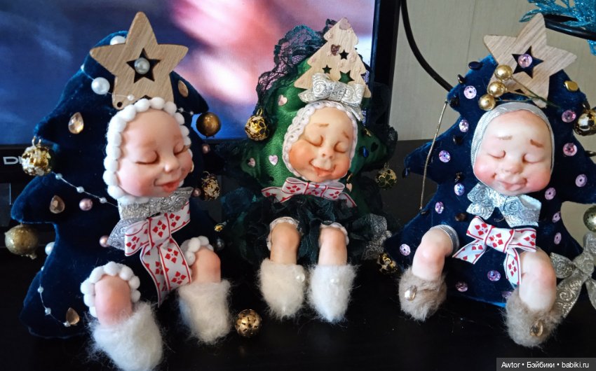 Мои куколки из запекайки — Лепка авторских кукол: полимерная глина (фото 5)