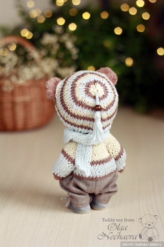 Тедди мишка Грегори — Авторские мишки Тедди и друзья: фото (фото 5)