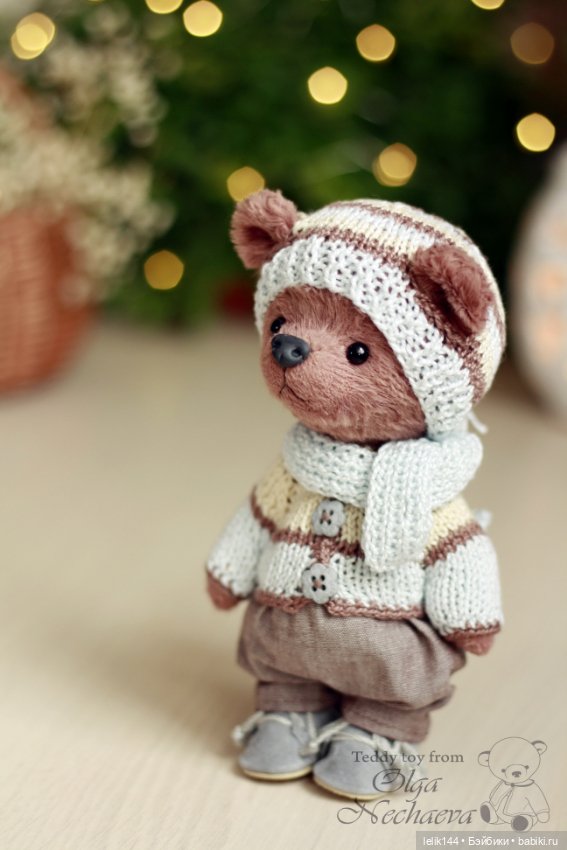 Тедди мишка Грегори — Авторские мишки Тедди и друзья: фото (фото 4)