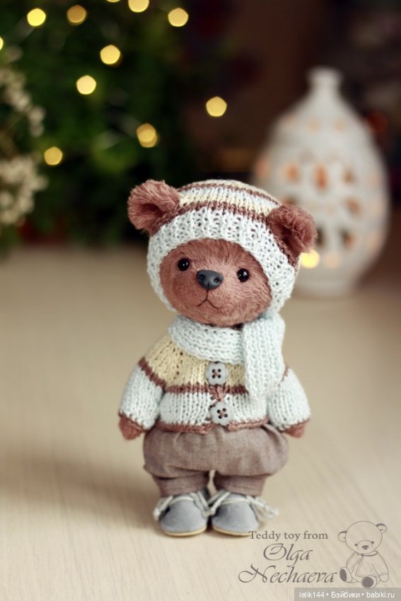 Тедди мишка Грегори — Авторские мишки Тедди и друзья: фото