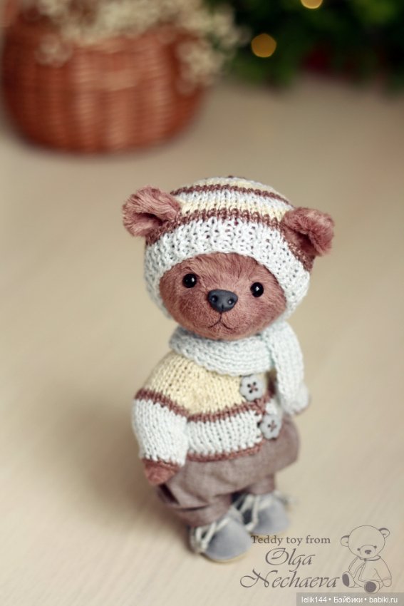 Тедди мишка Грегори — Авторские мишки Тедди и друзья: фото (фото 2)