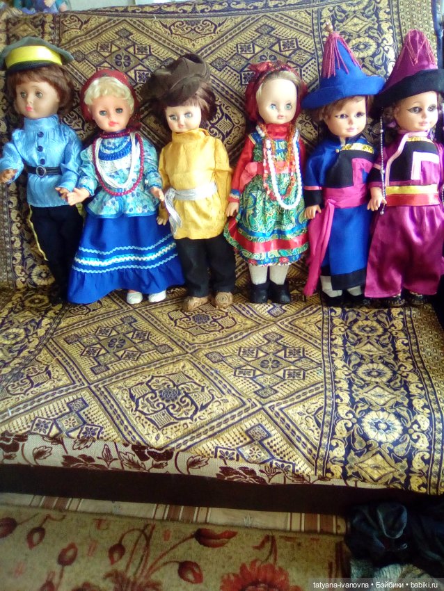 Куклы в костюмах народов Забайкальского края Улётовского района .(Семейские ) " часть 2