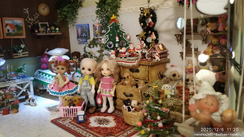 Зима на моей полке — Кукольная миниатюра своими руками: еда