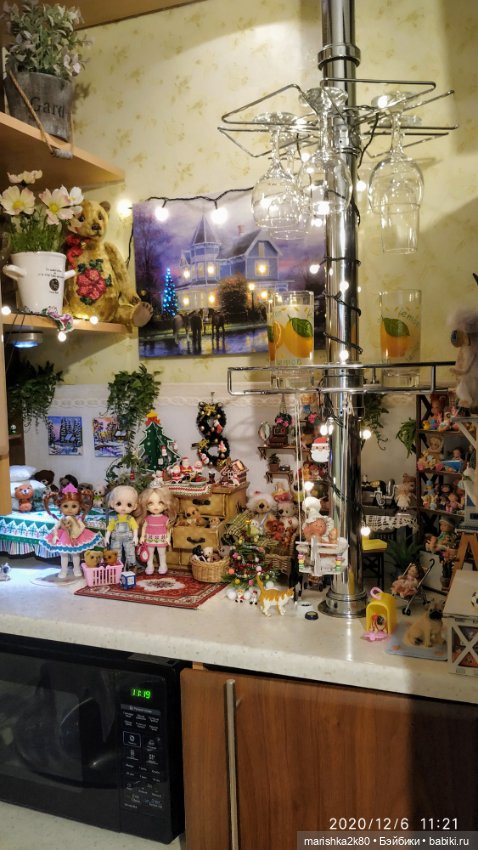 Зима на моей полке — Кукольная миниатюра своими руками: еда