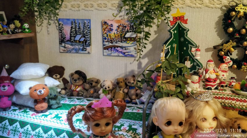 Зима на моей полке — Кукольная миниатюра своими руками: еда