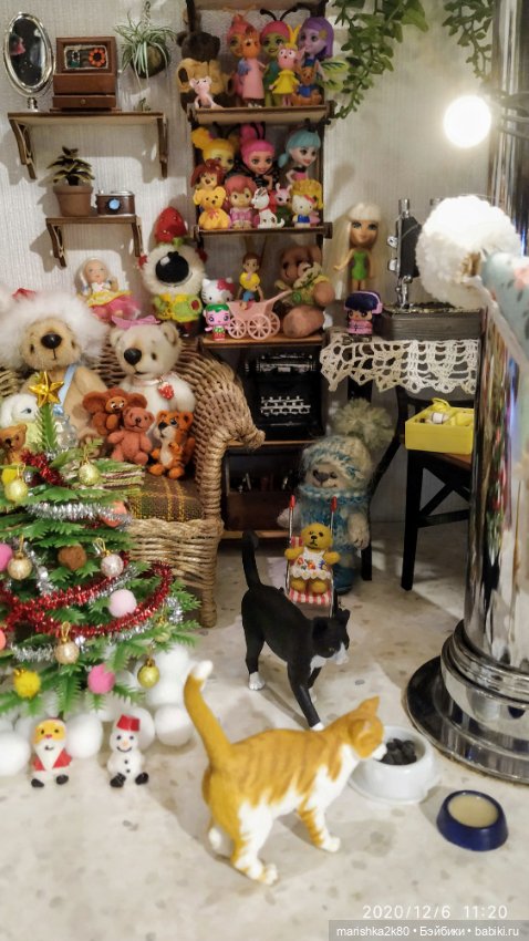 Зима на моей полке — Кукольная миниатюра своими руками: еда