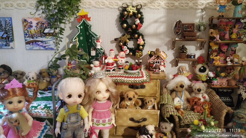 Зима на моей полке — Кукольная миниатюра своими руками: еда