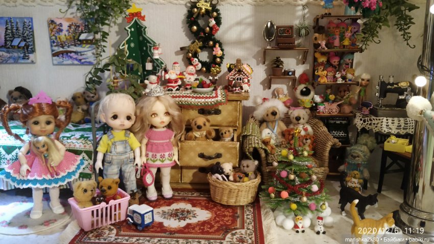 Зима на моей полке — Кукольная миниатюра своими руками: еда