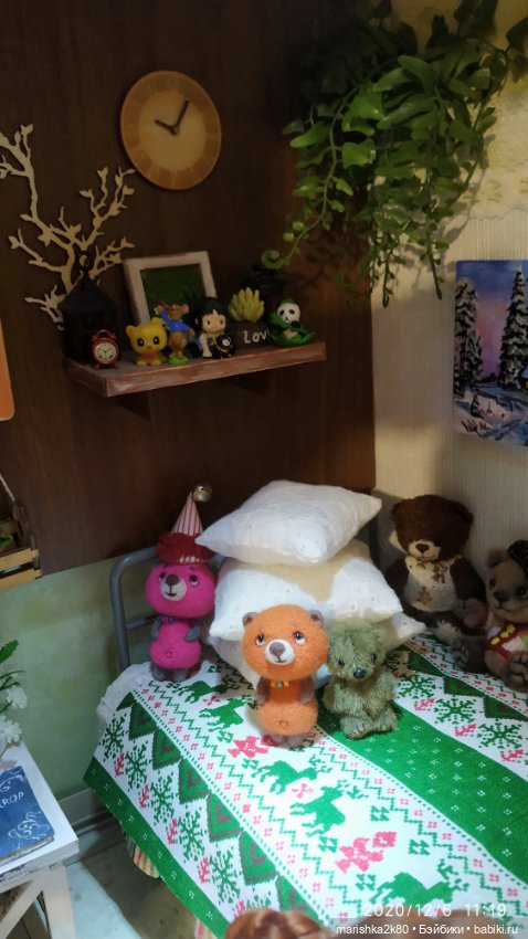 Зима на моей полке — Кукольная миниатюра своими руками: еда