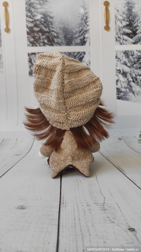 Гномик Васька — Авторские текстильные куклы: Вальдорфские (фото 4)