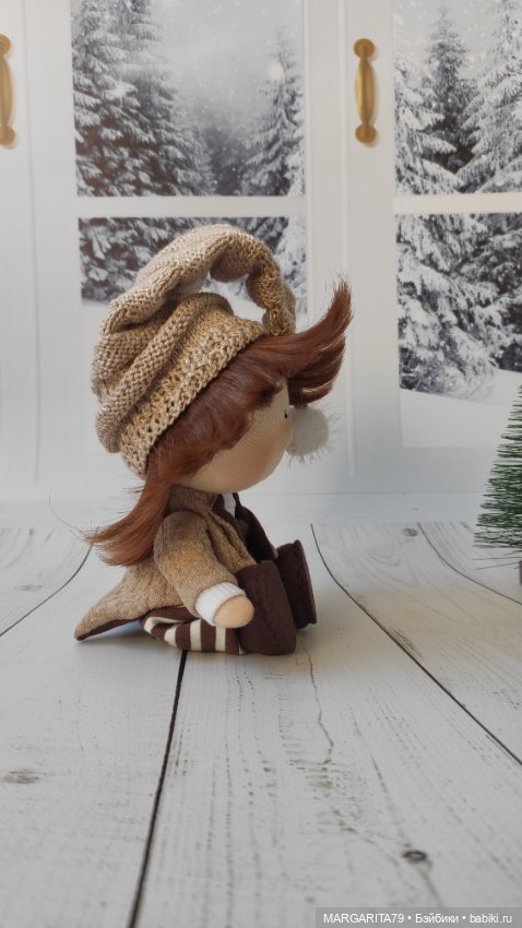 Гномик Васька — Авторские текстильные куклы: Вальдорфские (фото 3)