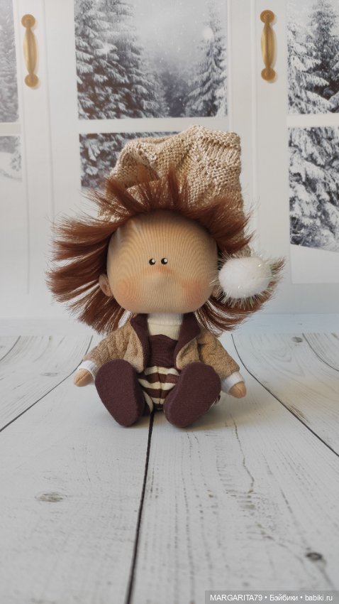 Гномик Васька — Авторские текстильные куклы: Вальдорфские (фото 2)