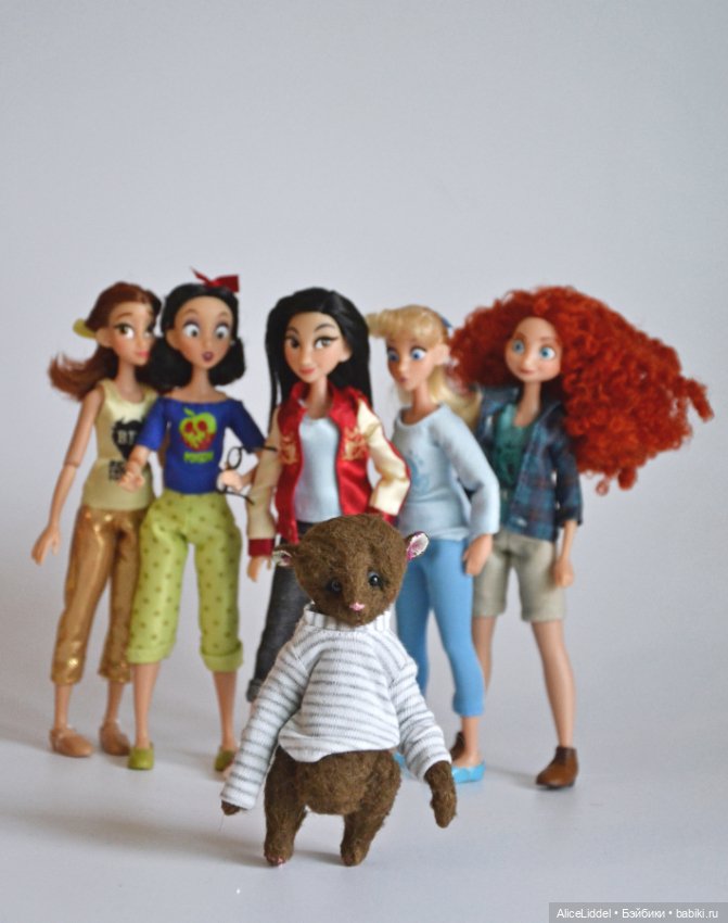 Медведь Давид и дамы — Авторские мишки Тедди и друзья: фото