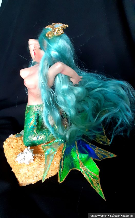 "Ундина" Авторская кукла Натальи Игнатьевой. Для тех, кто соскучился по морю