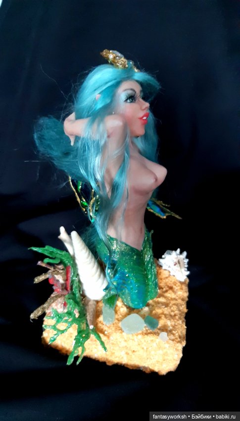 "Ундина" Авторская кукла Натальи Игнатьевой. Для тех, кто соскучился по морю