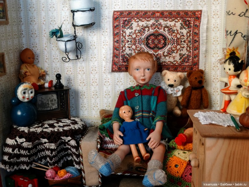 Комната для Леночки — Румбоксы и кукольные интерьеры: фото