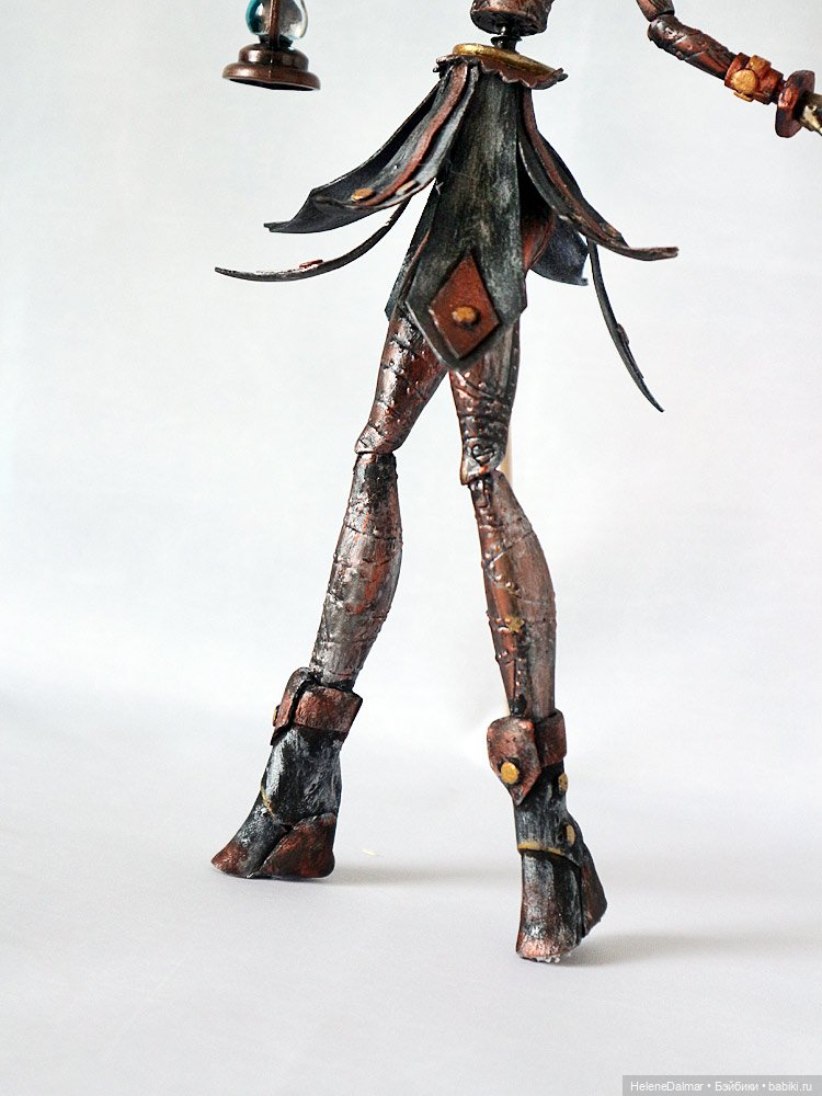 "Железные" дамы и кони — Реставрация и преображение кукол: ремонт (фото 3)