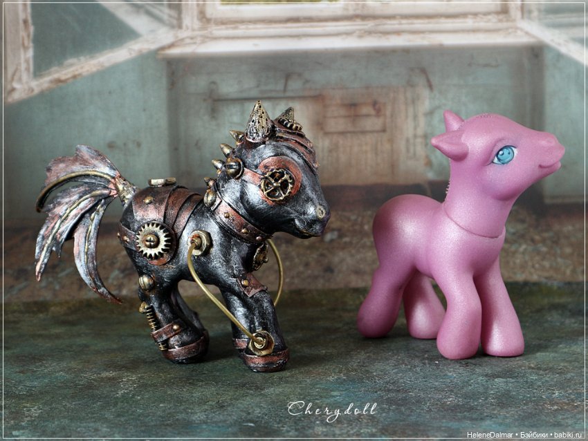 "Железные" дамы и кони — Реставрация и преображение кукол: ремонт (фото 7)