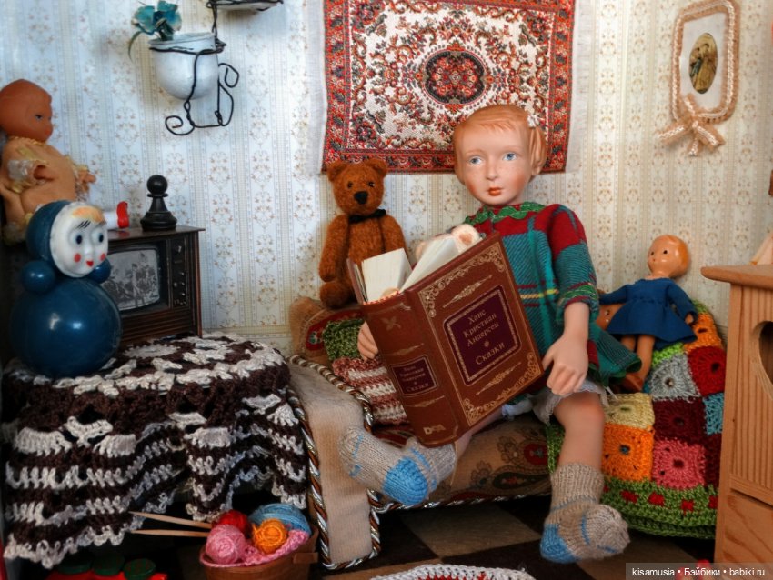 Комната для Леночки — Румбоксы и кукольные интерьеры: фото