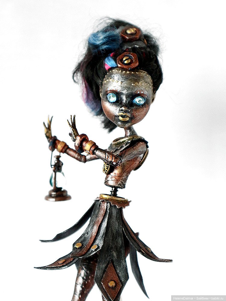 "Железные" дамы и кони — Реставрация и преображение кукол: ремонт (фото 5)