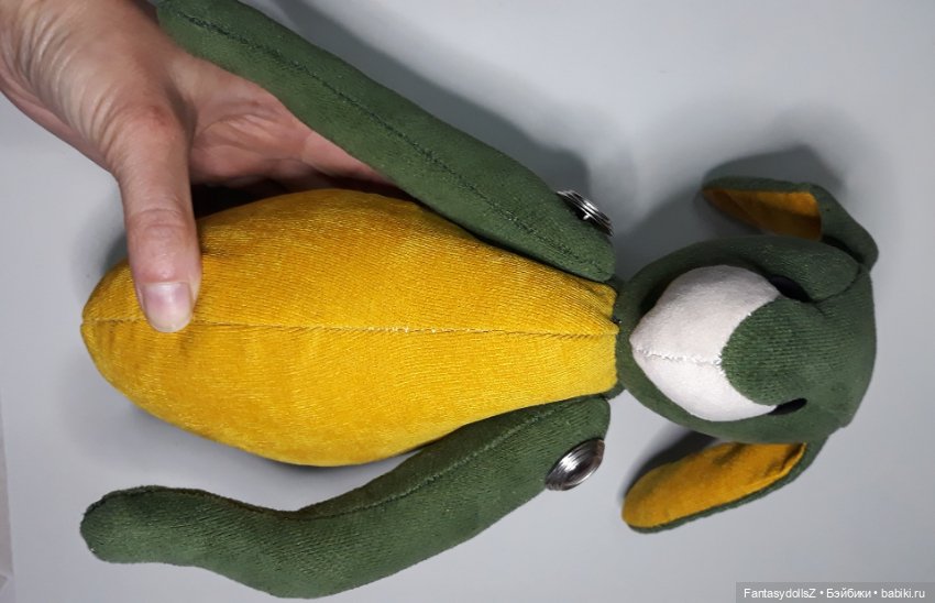 Мастер-класс мягкая игрушка заяц Zlata's fantasy dolls Часть 4,5 (фото 6)