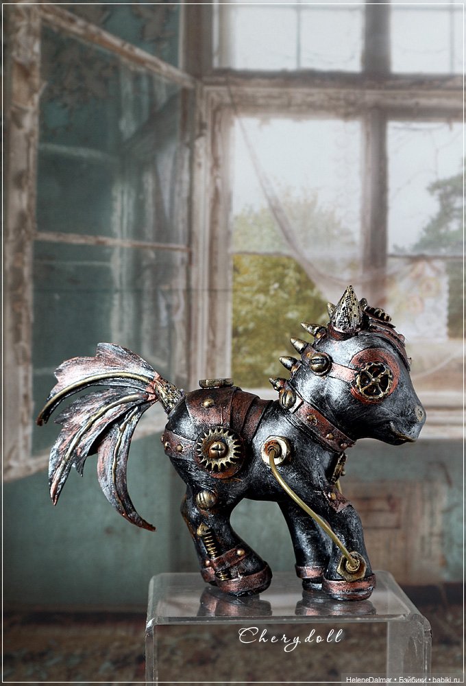 "Железные" дамы и кони — Реставрация и преображение кукол: ремонт (фото 6)