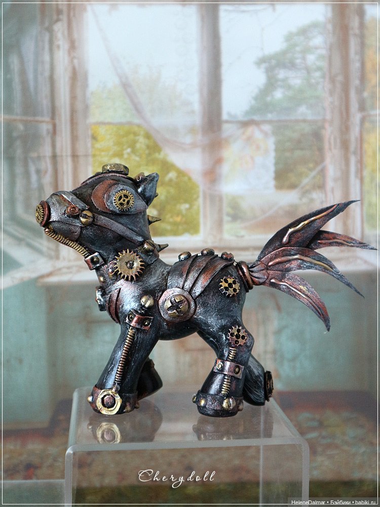 "Железные" дамы и кони — Реставрация и преображение кукол: ремонт (фото 10)