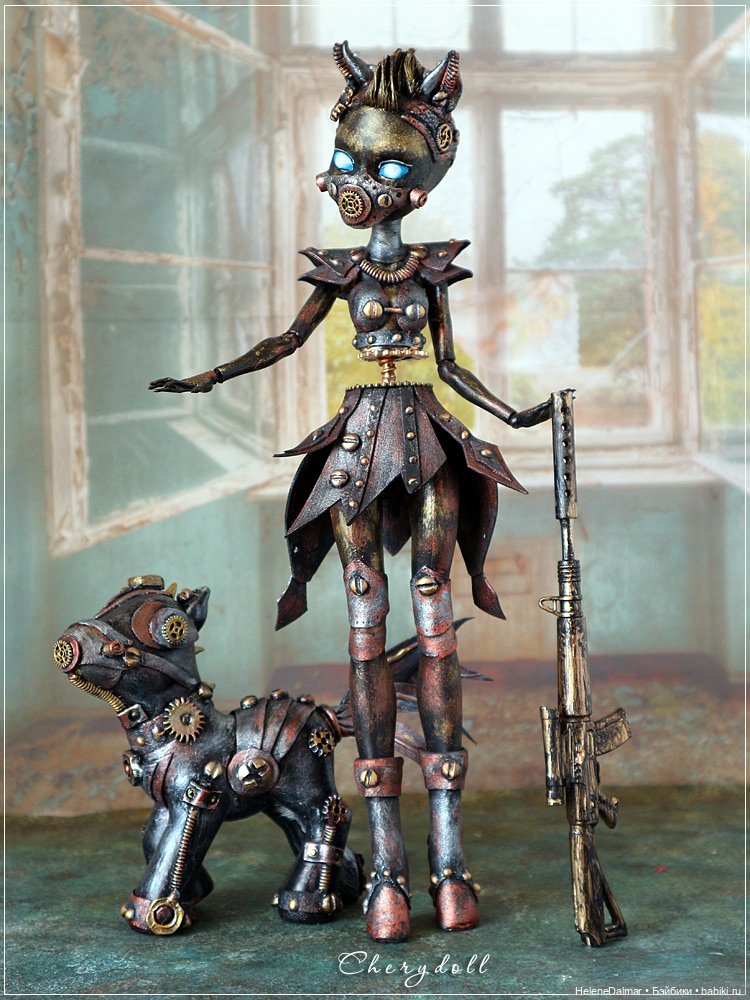 "Железные" дамы и кони — Реставрация и преображение кукол: ремонт