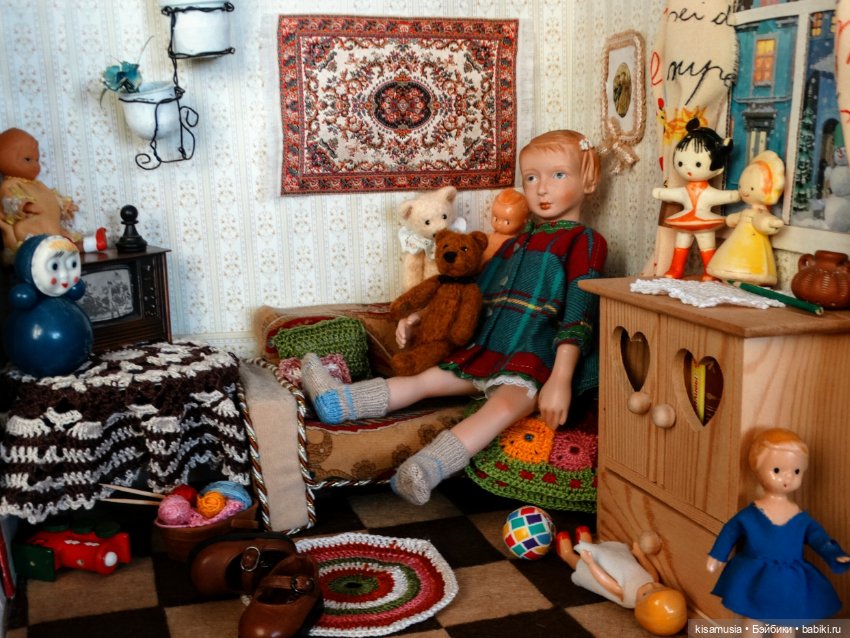 Комната для Леночки — Румбоксы и кукольные интерьеры: фото