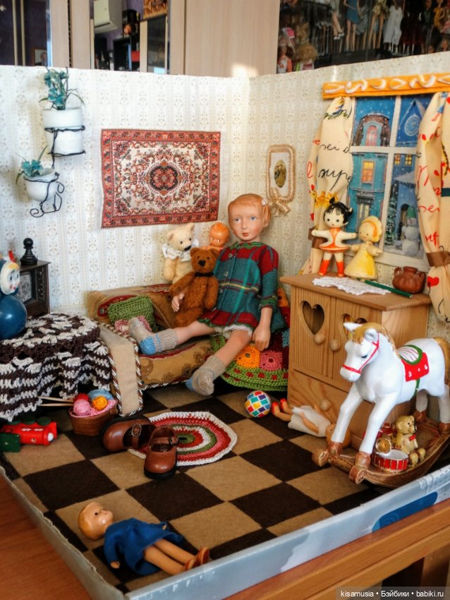 Комната для Леночки — Румбоксы и кукольные интерьеры: фото