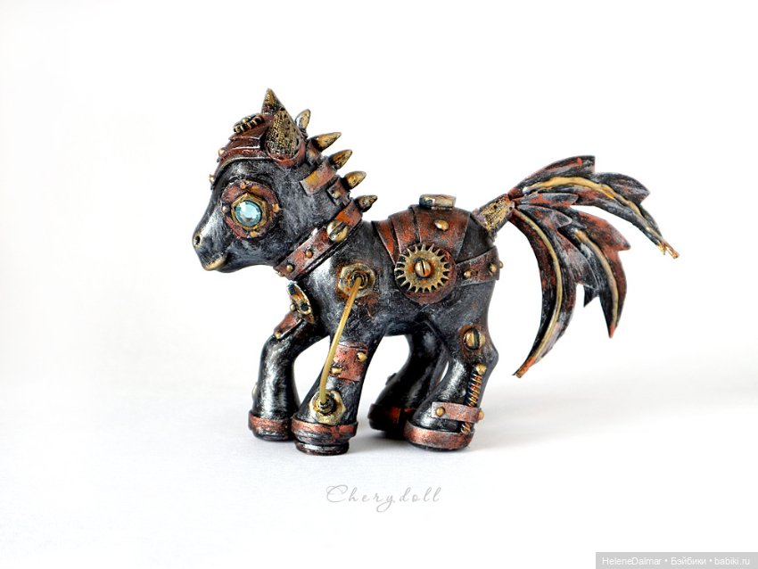 "Железные" дамы и кони — Реставрация и преображение кукол: ремонт (фото 8)