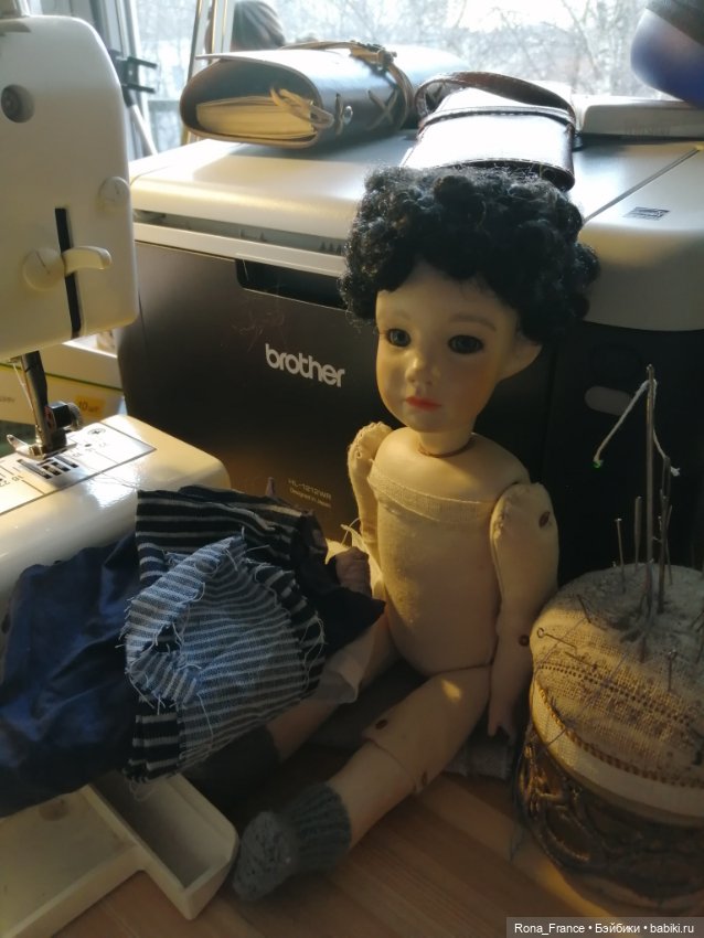 Мальчик у моря. В процессе создания (фото 4)