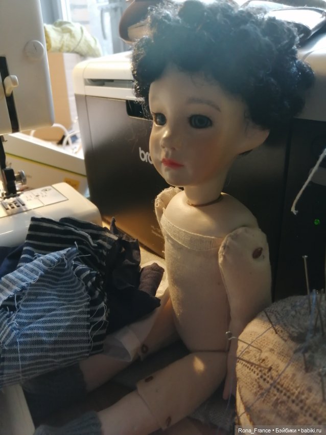 Мальчик у моря. В процессе создания (фото 2)