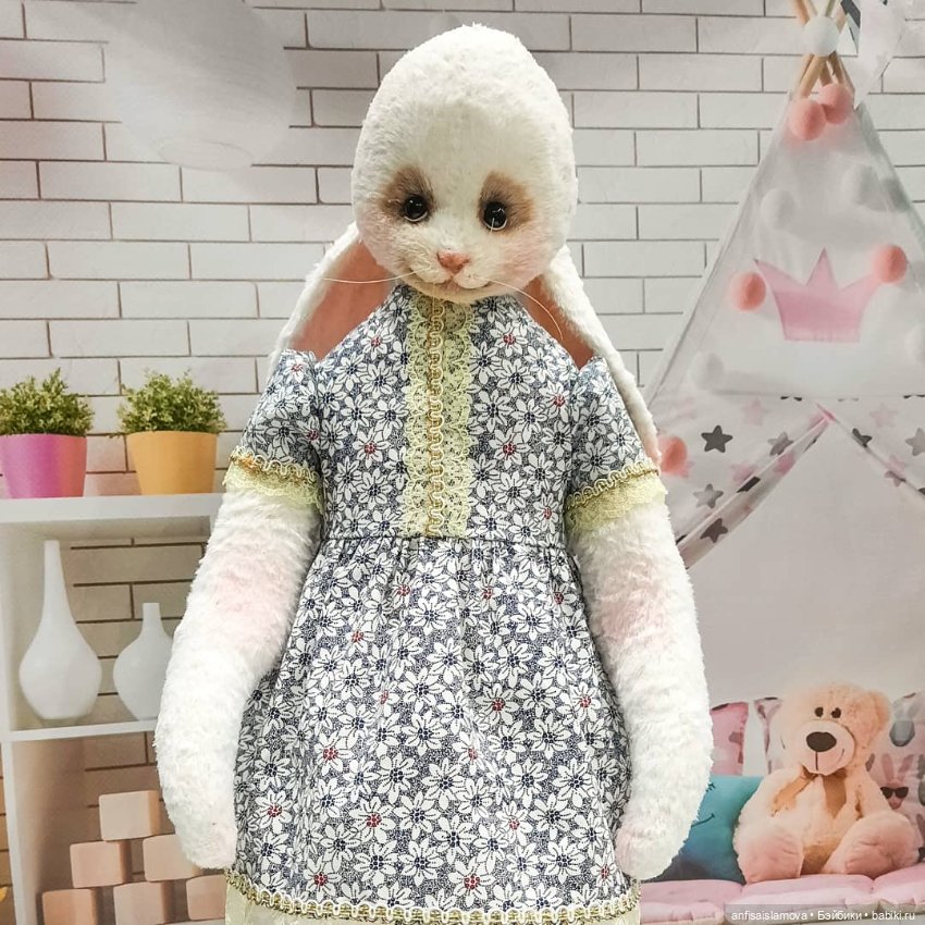 Зайка Сьюзан — Авторские мишки Тедди и друзья: фото (фото 3)