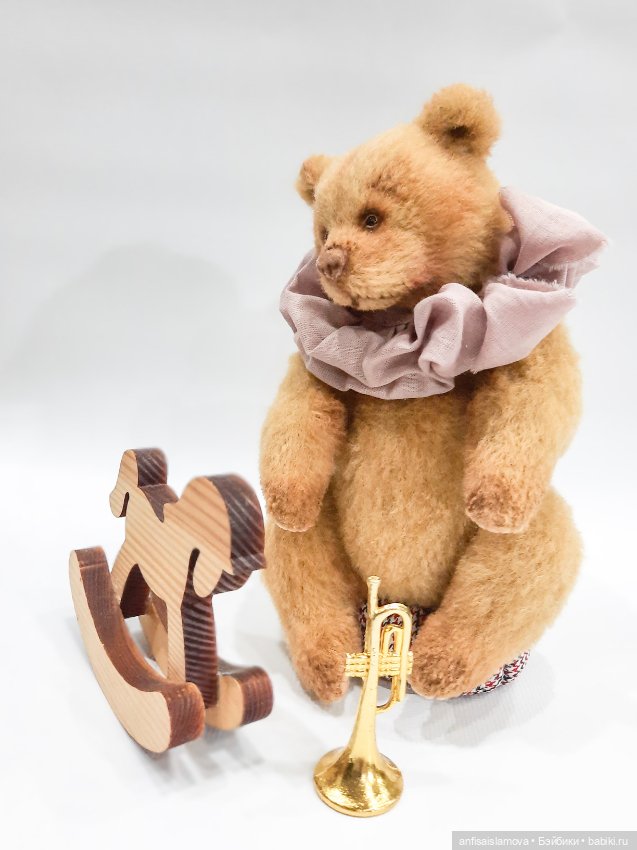 Мишка Джастин — Авторские мишки Тедди и друзья: фото (фото 4)