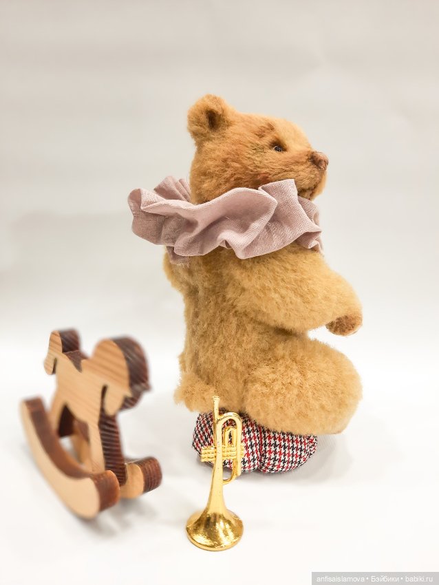 Мишка Джастин — Авторские мишки Тедди и друзья: фото (фото 2)