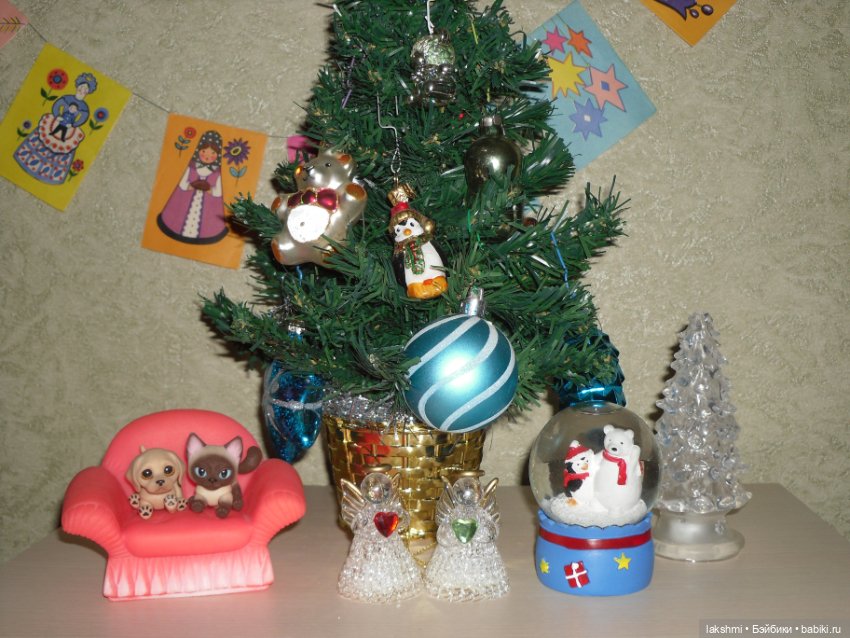 Люк и Лея наряжают елку — Куклы Helen Kish (Хелен Киш): Riley (Райли) (фото 8)