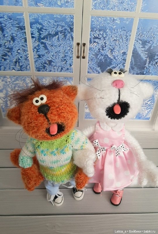 Поющие коты — Вязаные игрушки и амигуруми: крючком (фото 2)