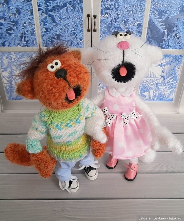 Поющие коты — Вязаные игрушки и амигуруми: крючком (фото 3)
