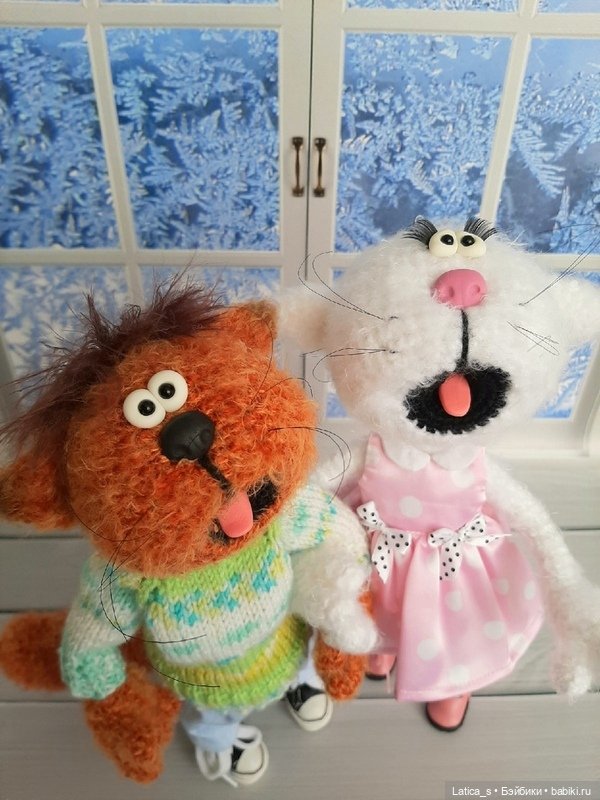 Поющие коты — Вязаные игрушки и амигуруми: крючком