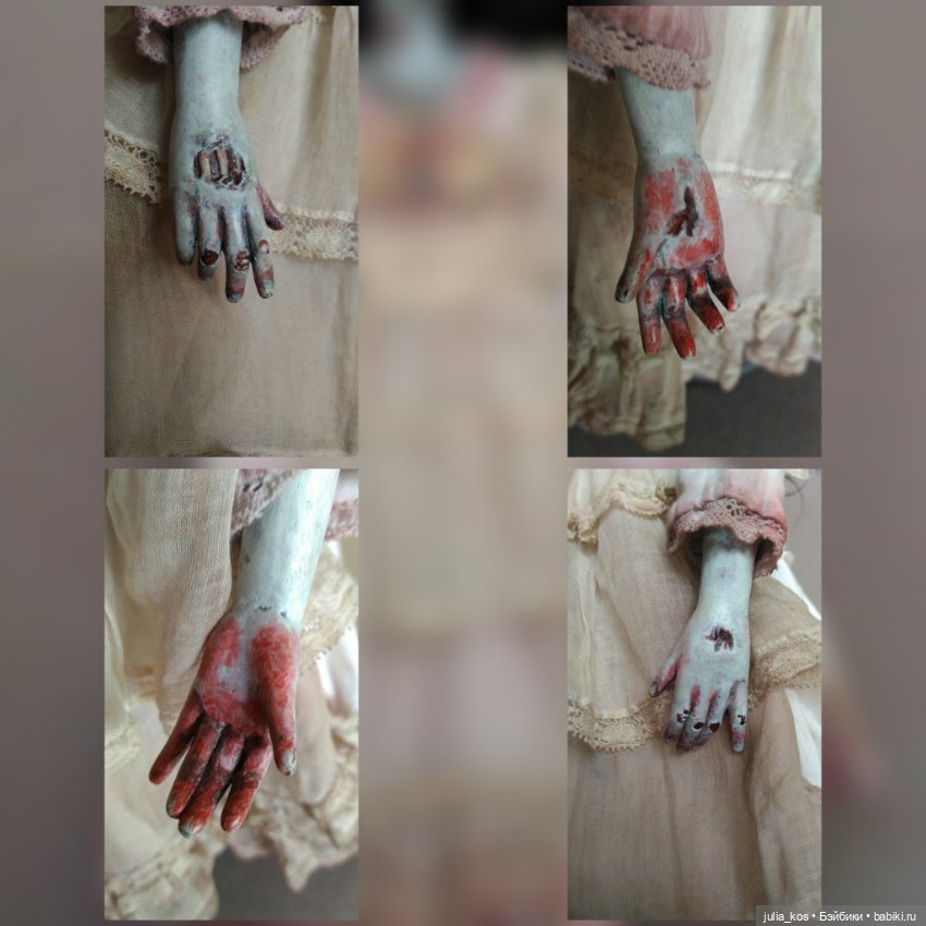 Маленькая Z — Лепка авторских кукол: полимерная глина (фото 9)