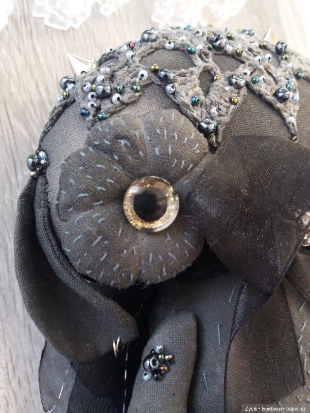 Черная чердачная моль — Авторские текстильные куклы: Вальдорфские (фото 8)