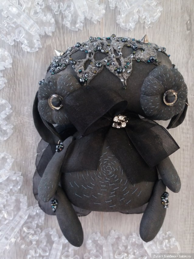 Черная чердачная моль — Авторские текстильные куклы: Вальдорфские (фото 6)