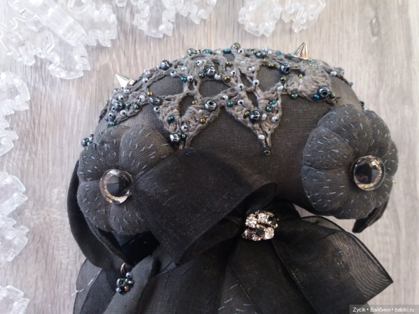 Черная чердачная моль — Авторские текстильные куклы: Вальдорфские