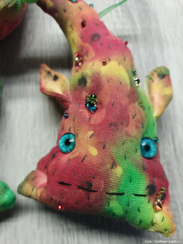 Веселые чердачные елки — Текстильные игрушки и примитивы: кофейные (фото 2)