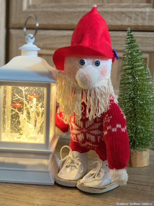 Зимний гном — Наши хобби и творчество: вышивка (фото 4)