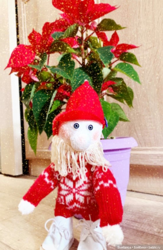 Зимний гном — Наши хобби и творчество: вышивка (фото 6)