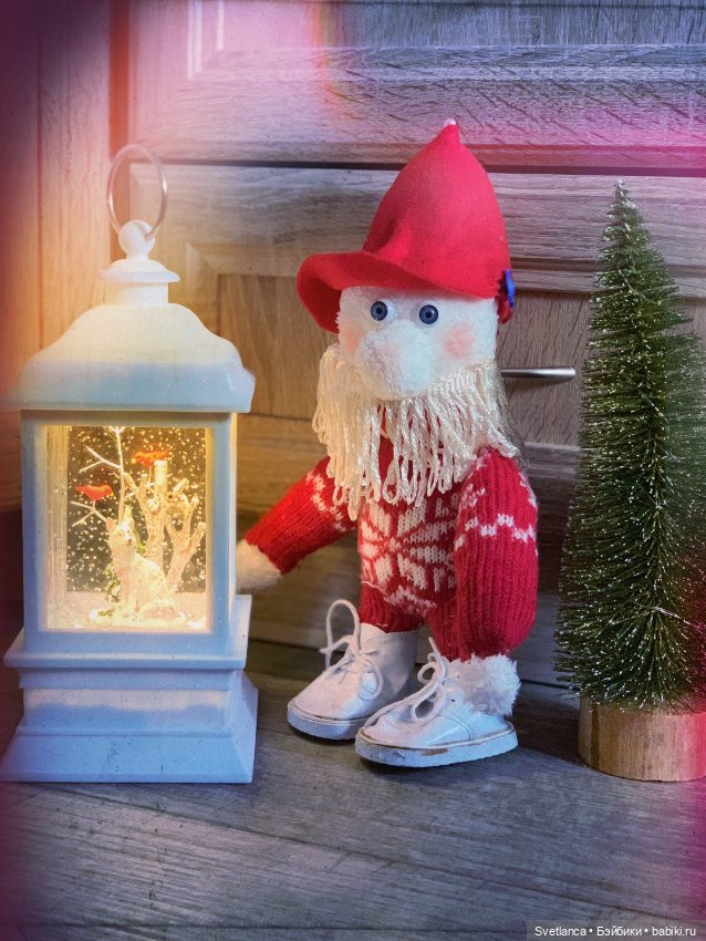 Зимний гном — Наши хобби и творчество: вышивка (фото 9)
