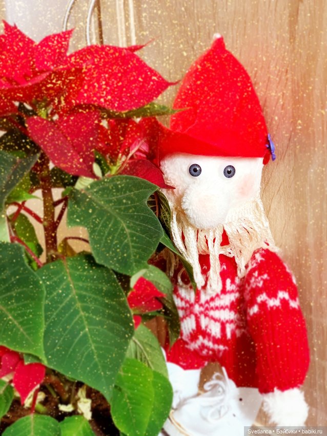 Зимний гном — Наши хобби и творчество: вышивка (фото 8)